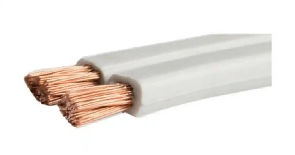 X Metro Cable Duplex 2 X 10 Blanco X Metro Centelsa