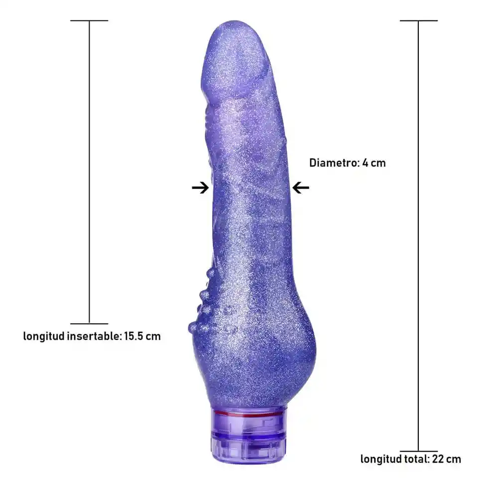 Vibrador Acua Morado Camtoyz