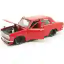 Carro A Escala 1/24 1971 Datsun 510 Rojo Para Armar
