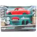 Carro A Escala 1/24 1971 Datsun 510 Rojo Para Armar