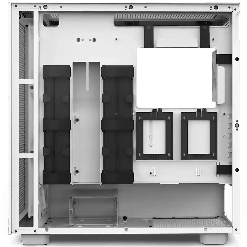 Caja Atx Nzxt H7 Flow Rgb (blanco)