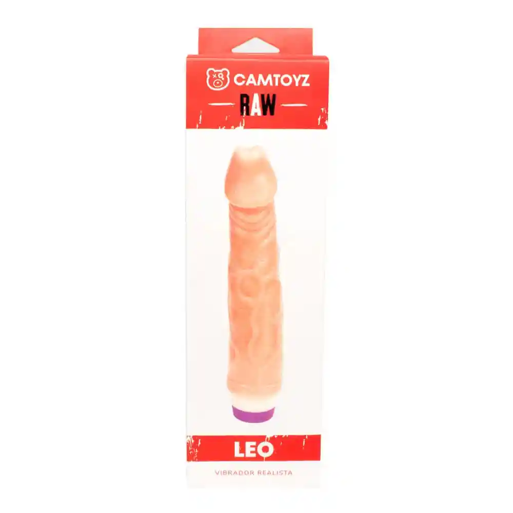 Vibrador Realista Leo Piel Raw