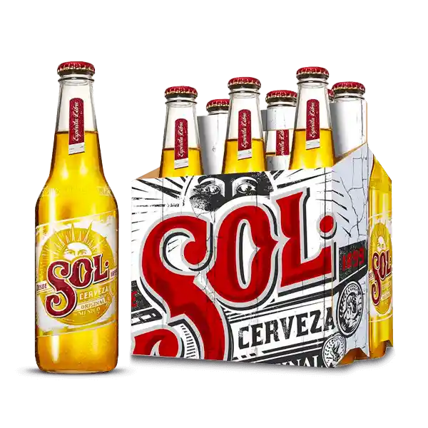 Six Pack Sol Botella