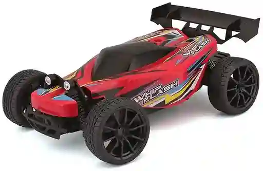 Carro A Control Whip Flash Buggy Rojo Para Niños Y Adultos