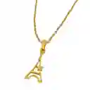 Juego De Aretes Y Collar En Acero Diseño Torre Eiffel Estrella