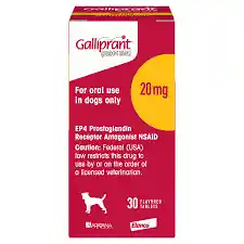 Galliprant 20 Mg Frasco X 30 Tab