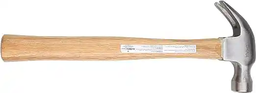 Martillo De Acero 8oz Pared Sacaclavos Porra Maso Madera Puntillas