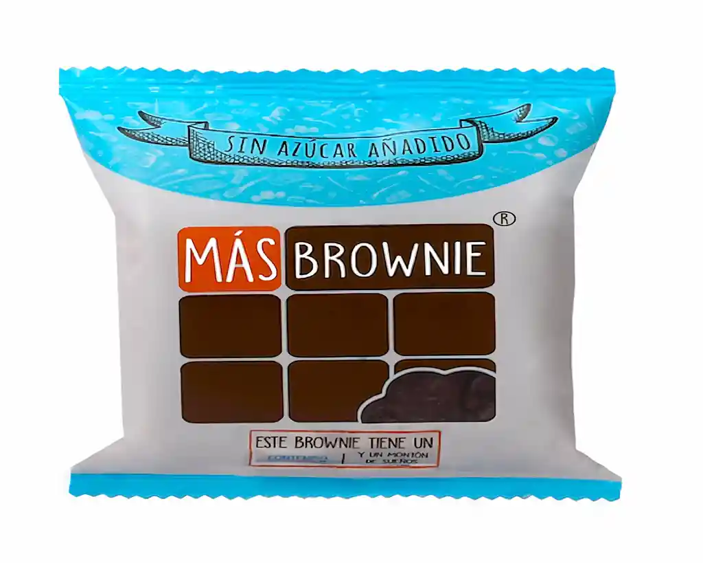 Más Brownie Brownie sin Azúcar