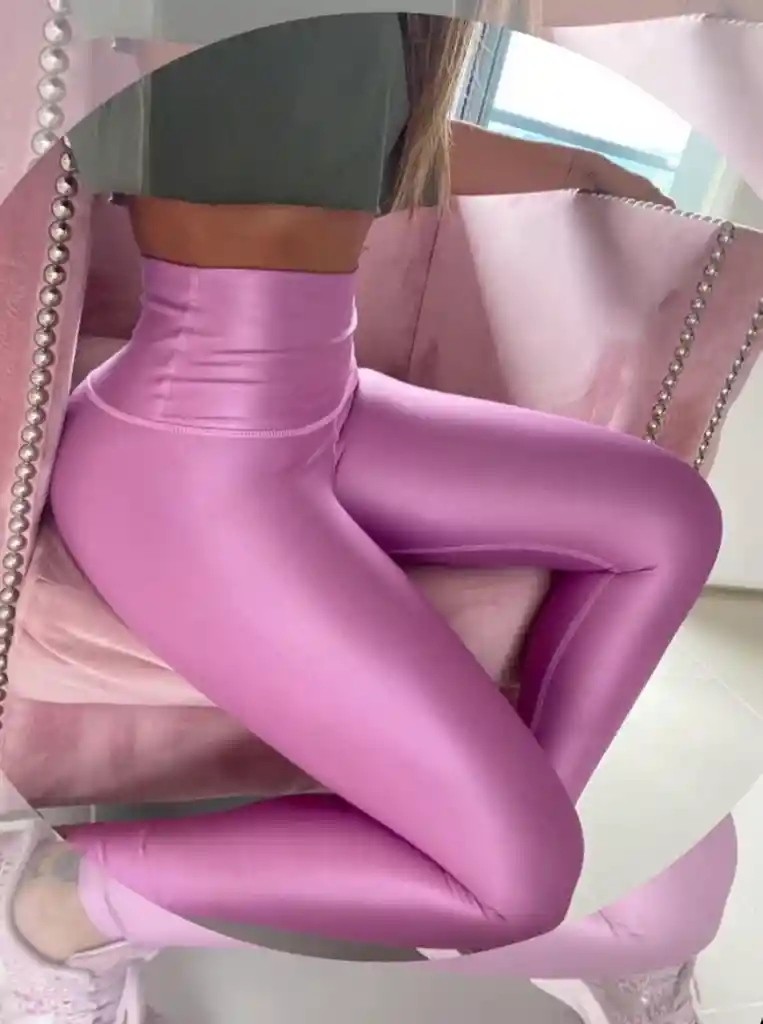 Leggings Metalizado Pink