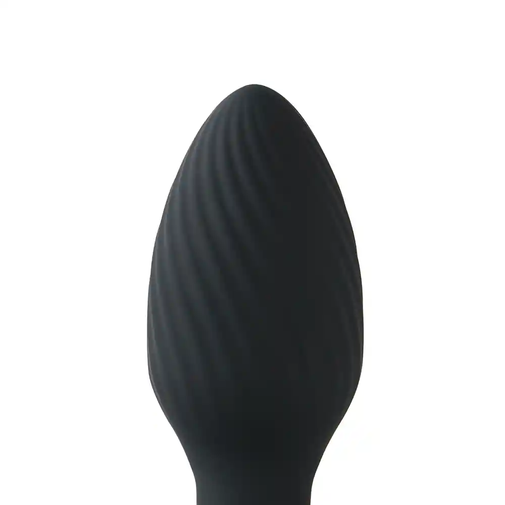 Vibrador Anal Con Rotacion Recargable