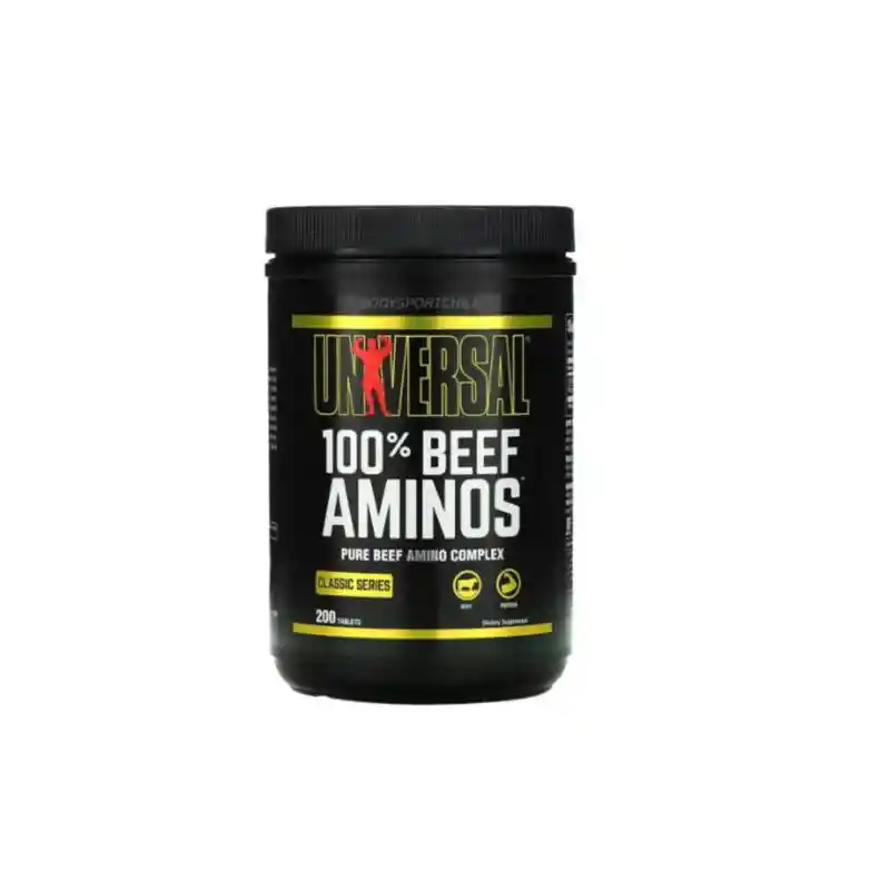 100 % Beef Amino 200 Tabletas De Universal