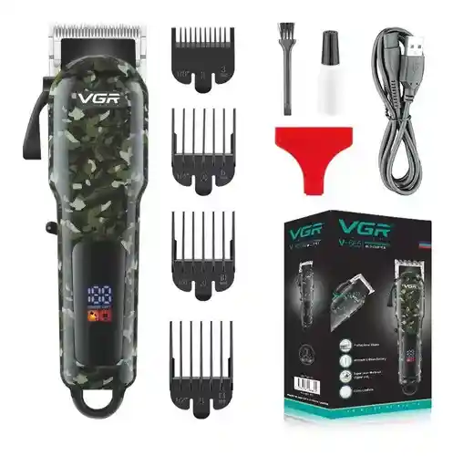  Cortadora De Pelo Barba VGR V665 Profesional Recargable Usb 