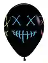 R-12 Bomas Globos Para Fiesta Sempertex Mascaras Neon Infinity X12 Globos