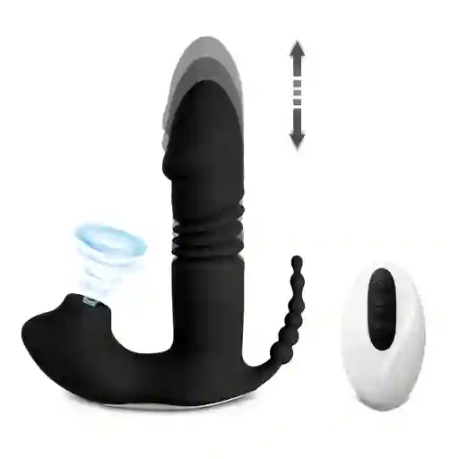 Succionador Doble Estimulacion Vibrador Empuje