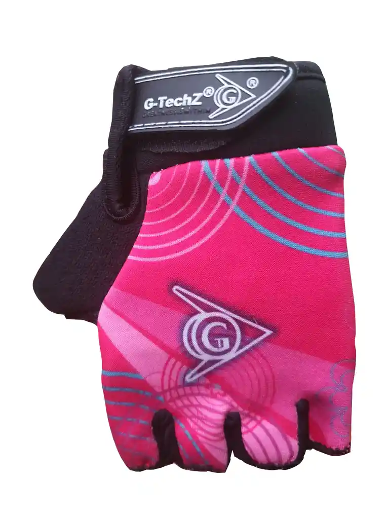 Guantes Para Patinaje Niñas Niños Protección Palma Pvc Talla: Xs - Fucsia