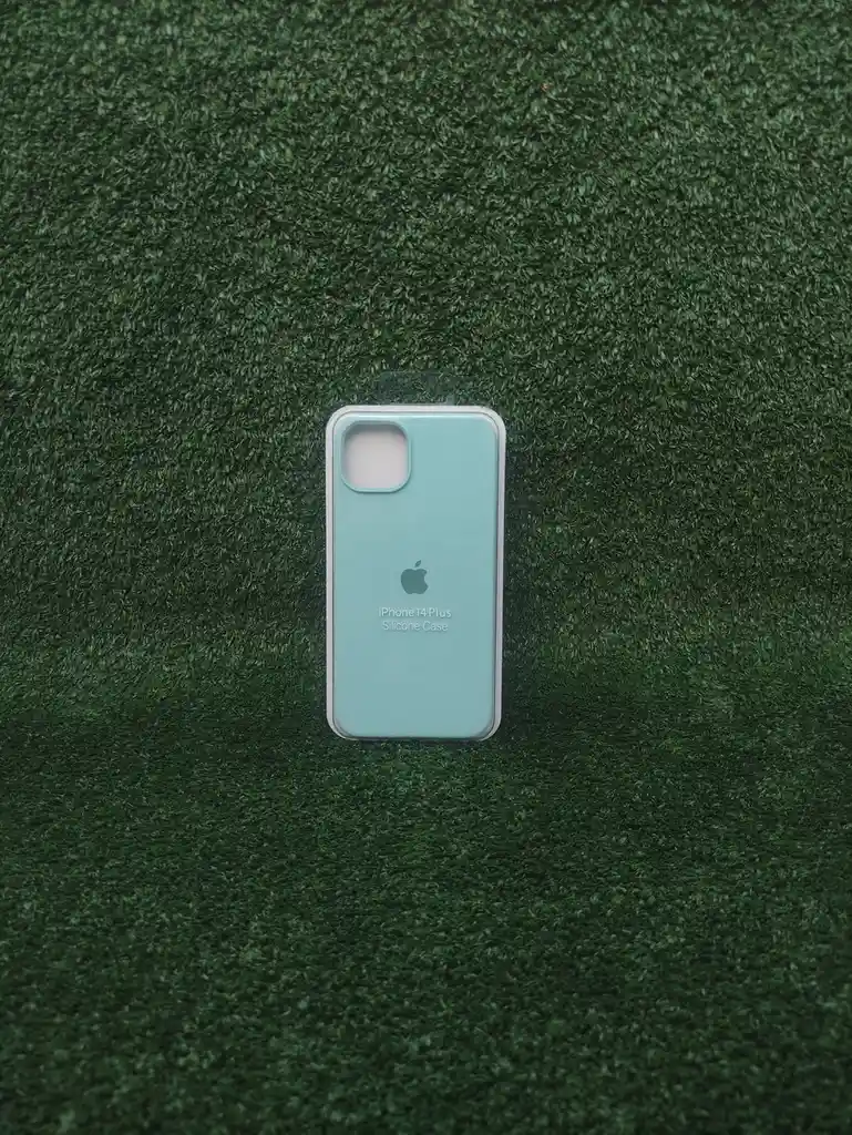   iPhone  14 Max / 14 Plus | Forro Protector| Silicone Case | Verde Aguamina |  iPhone | Carcasa | Funda | Anti Humedad 