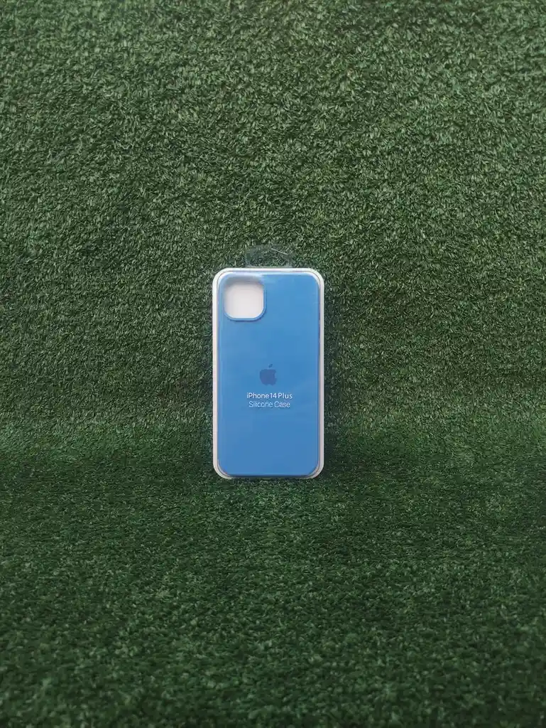   iPhone  14 Max / 14 Plus | Forro Protector| Silicone Case | Azul Capri | iPhone  | Carcasa | Funda | Anti Humedad 