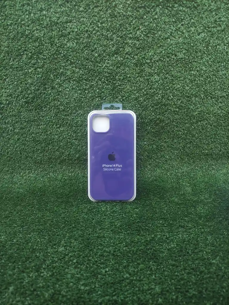 Iphone 14 Max / 14 Plus | Forro Protector| Silicone Case | Morado | Iphone | Carcasa | Funda | Anti Humedad