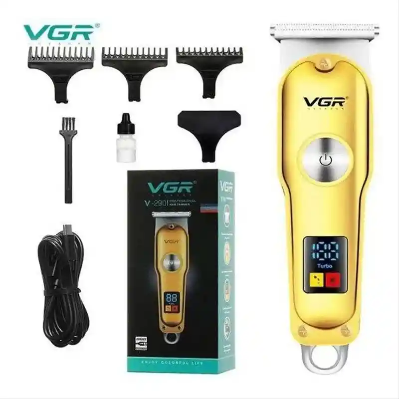  Maquina Corta Pelo VGR V290 Patillera Recargable Cabello 