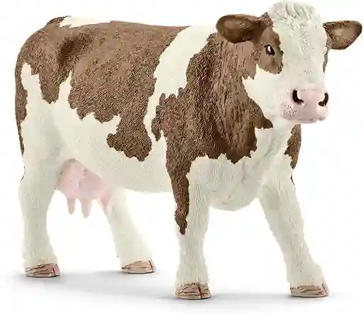 Figura De Animales Vaca Fleckvieh Colección Niños Y Niñas