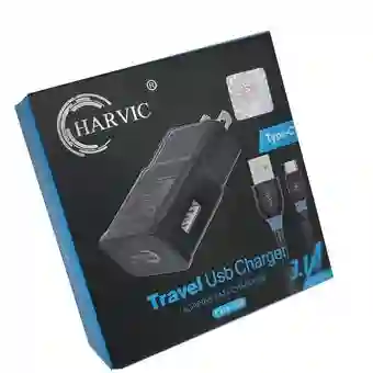 Cargador Carga Rapida Harvic Tipo C
