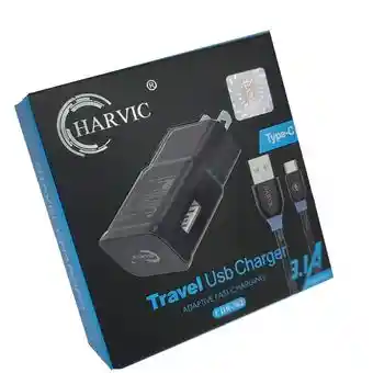 Cargador Carga Rapida Harvic Tipo C