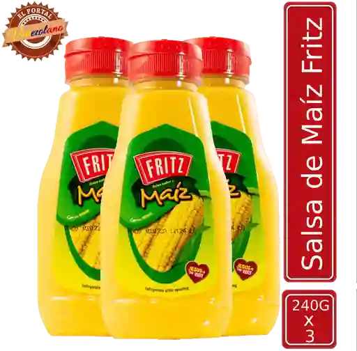 Salsas De Maiz Fritz X 3