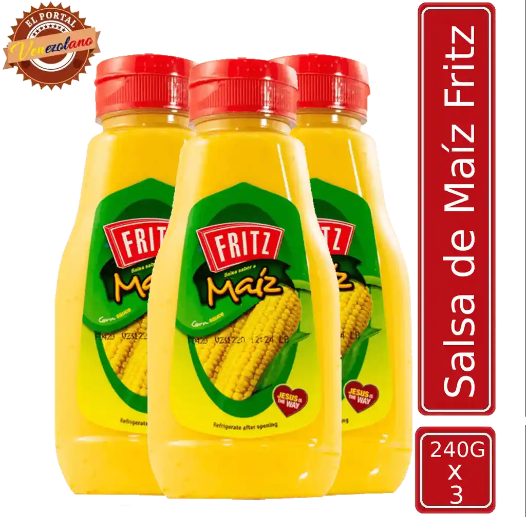 Salsas De Maiz Fritz X 3