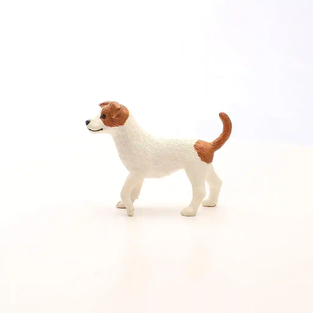 Figura De Animales Perro Jack Russell Terrier Hembra Colección Niño