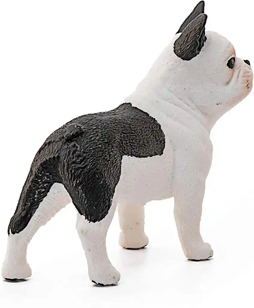 Figura De Animales Perro Bulldog Francés Colección Niños