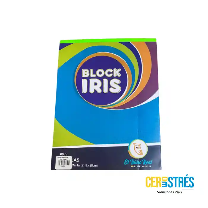 Block Iris Carta X 30h Ecológico