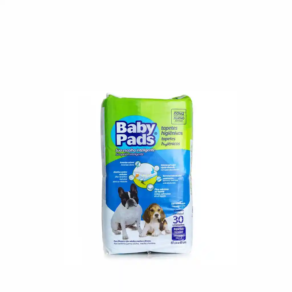 Tapetes Baby Pads X 30 Unds