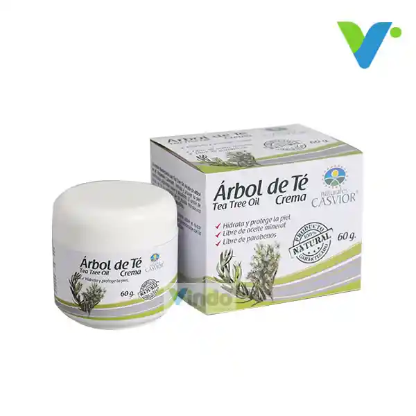  Crema De Arbol De Te Natural 60G  Naturales CASVIOR 