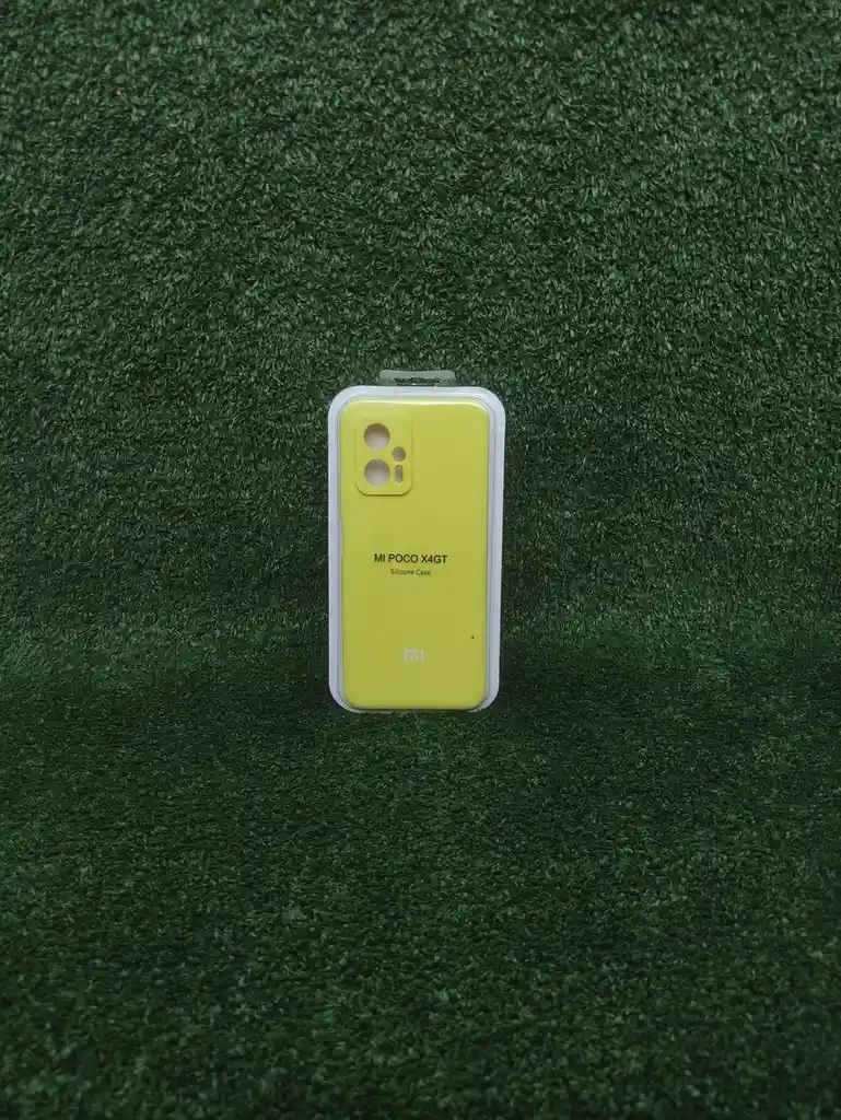 Xiaomi Redmi Mi Poco X4 Gt | Forro Protector| Silicone Case | Amarillo | Xiaomi | Carcasa | Funda | Anti Humedad