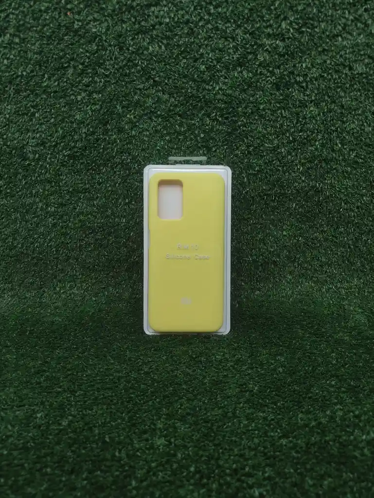 Xiaomi Redmi 10 | Forro Protector| Silicone Case | Amarillo | Xiaomi | Carcasa | Funda | Anti Humedad