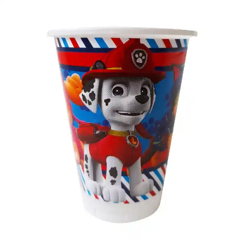 Vasos Decorativos Paw Patrol X 12 Unidades