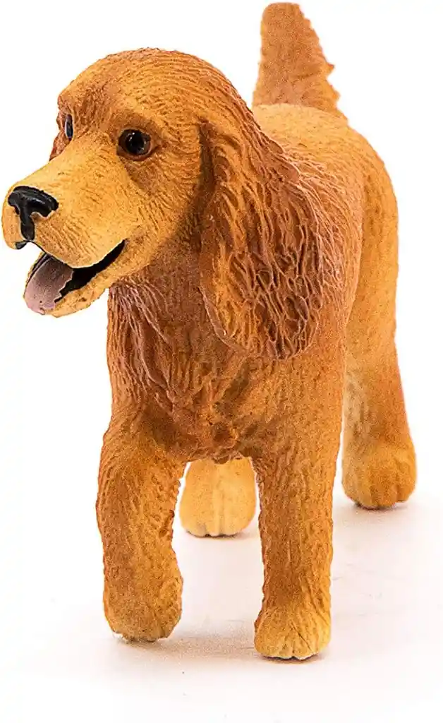 Figura De Animales Perro Cocker Spaniel Colección Niños