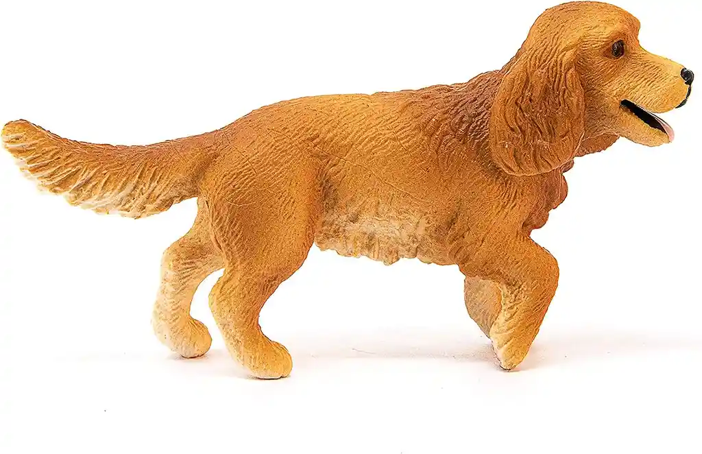 Figura De Animales Perro Cocker Spaniel Colección Niños