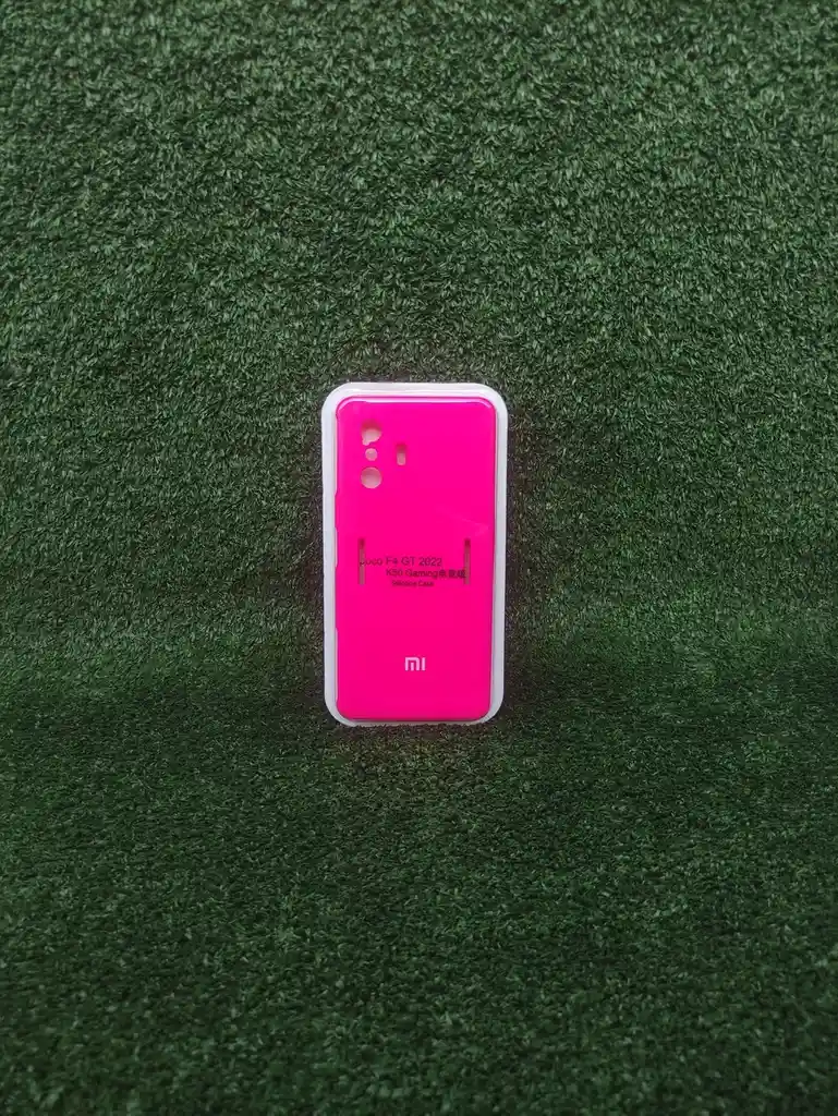 Xiaomi Poco F4 Gt 2022 | Forro Protector| Silicone Case | Fucsia Neon |xiaomi | Carcasa | Funda | Anti Humedad