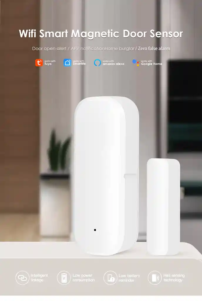 Sensor Seguridad Wifi Puerta Ventana Inteligente Domótica