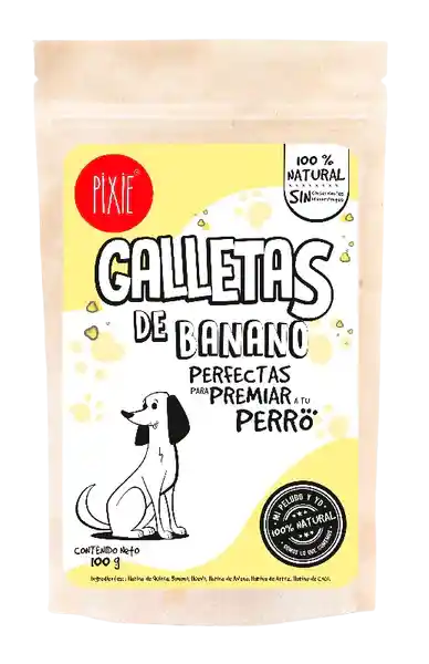 Galletas Banano 100g Pixie