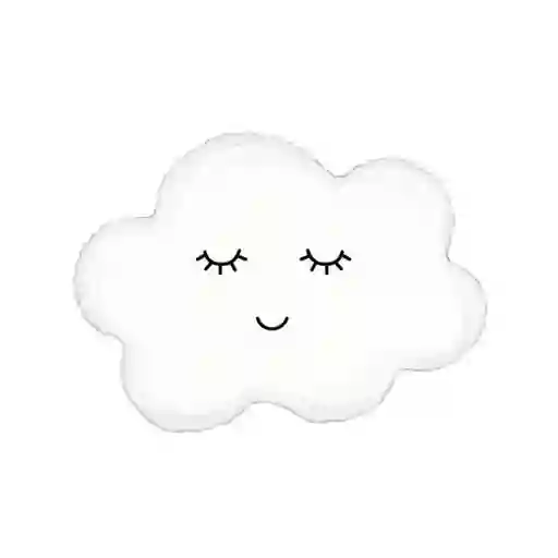 Globo En Forma De Nube Blanca Pestañas