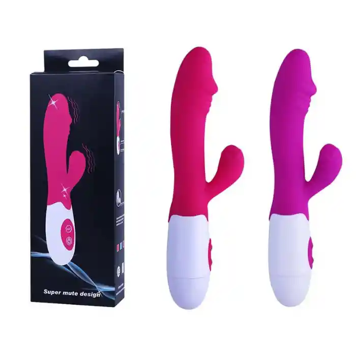 Vibrador Con Doble Estimulación Clítoris Y Punto G Recargable Candry