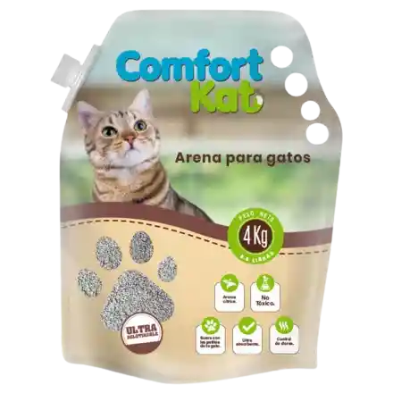 Arena Comfort Kat Para Gatos 4kg