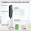 Batidor Electrico Portatil Mezclador Leche Espuma + Soporte