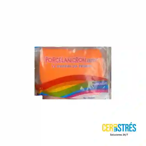 Porcelanicron Naranja Fluorescente 125gr