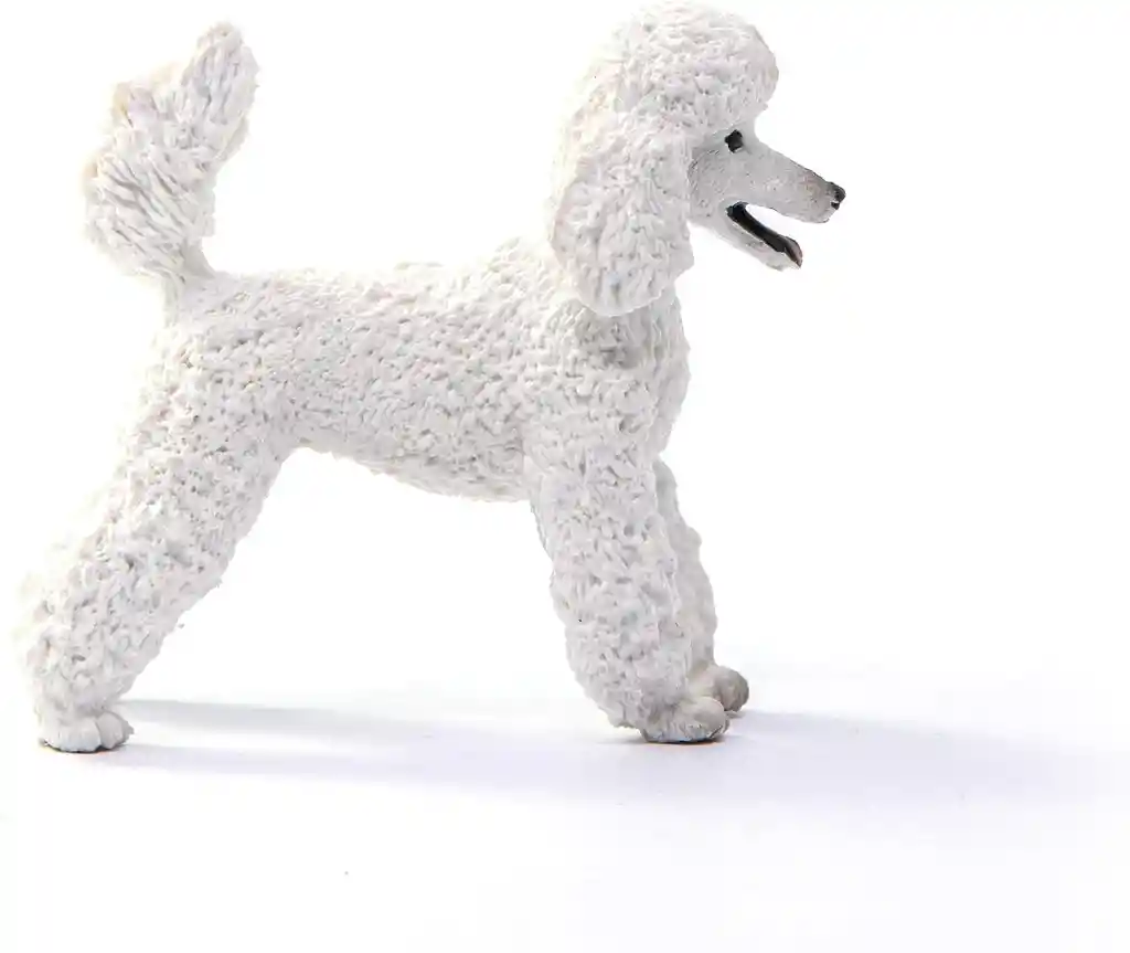 Figura De Animales Perro Caniche Colección Niños Y Niñas