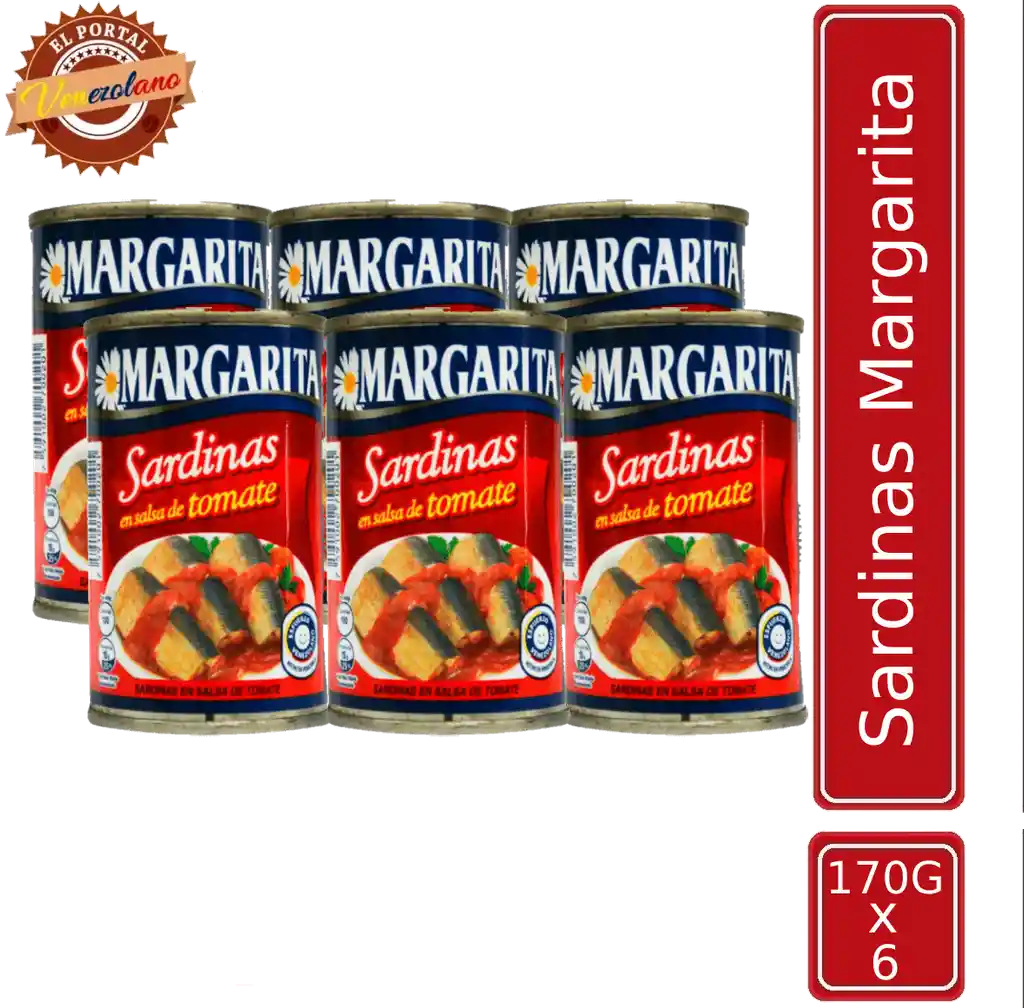 Sardina Margarita Venezolana X 6