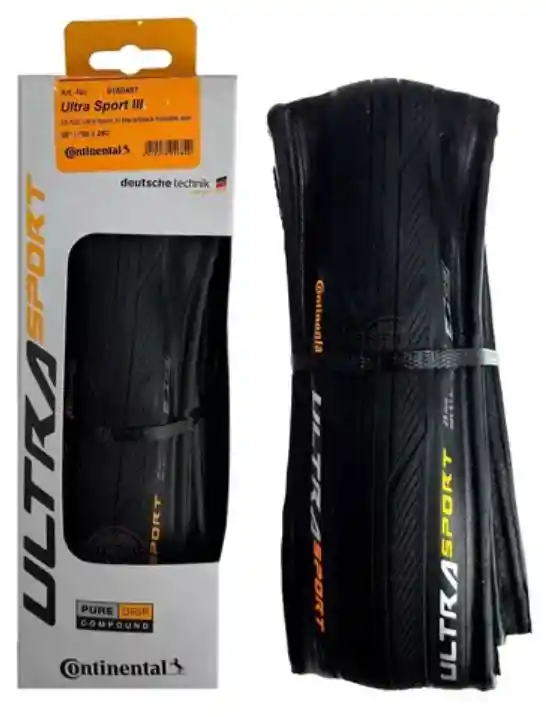 Llanta Continental Ultrasport Iii Kev Plegable 700x23c