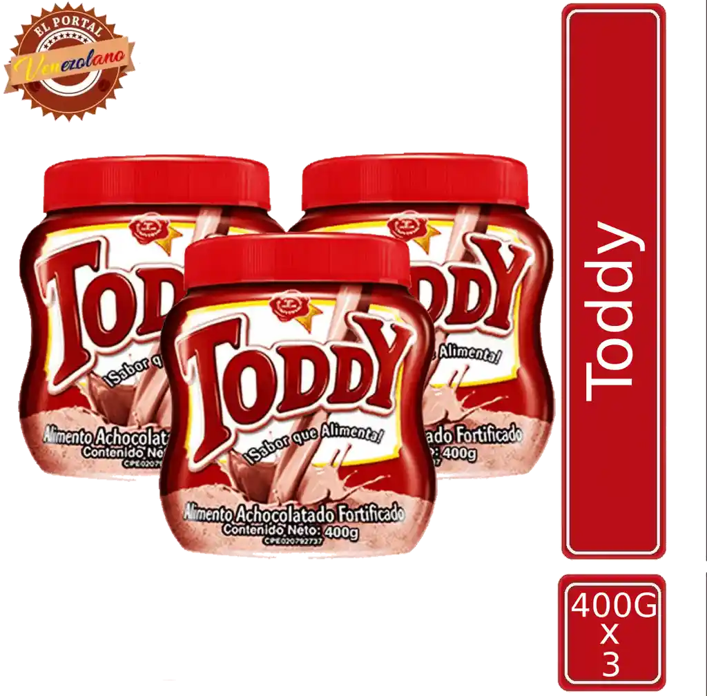 Toddy Venezolano 400g X 3